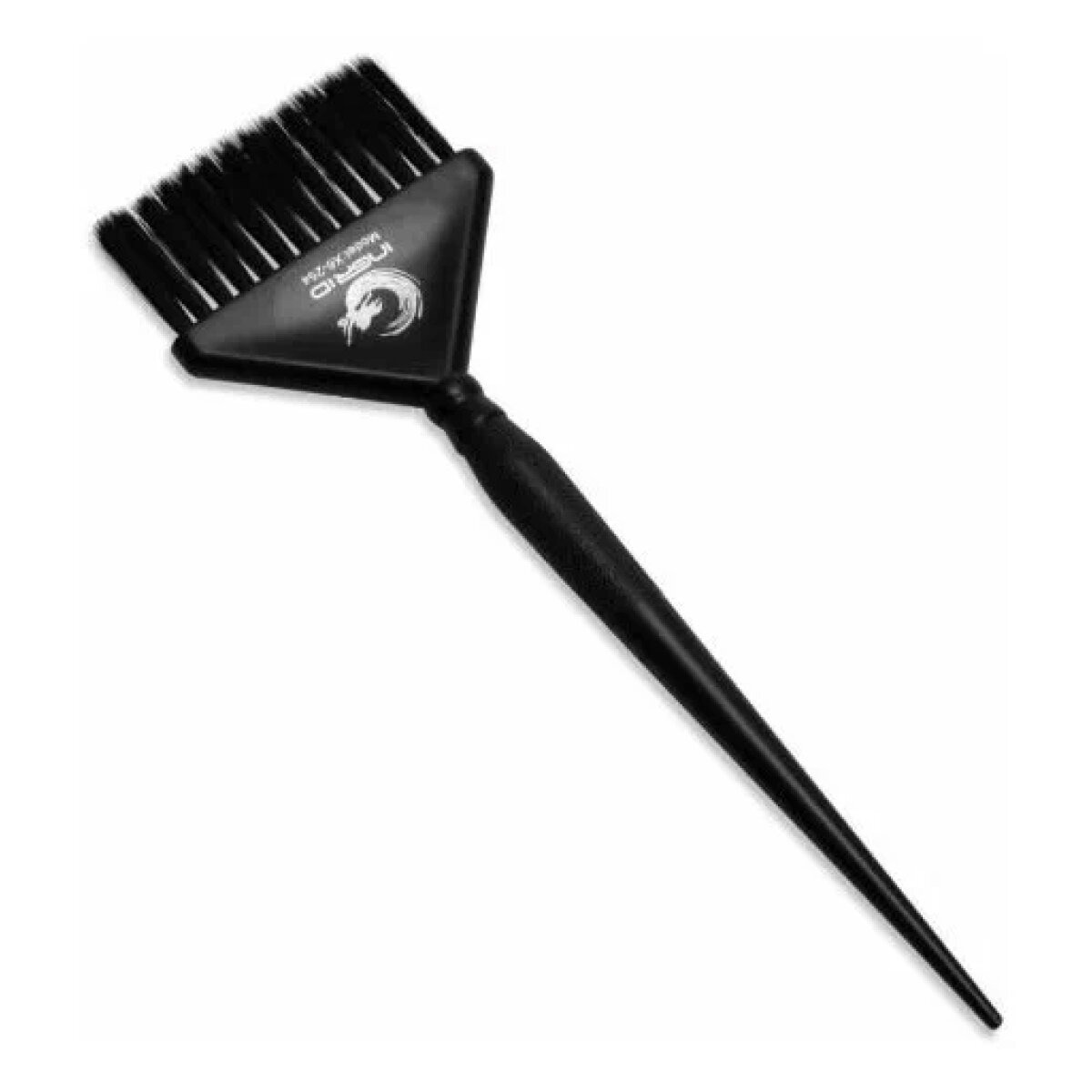 BO, Кисть для окрашивания волос, черная зауженную форму в виде хвостика