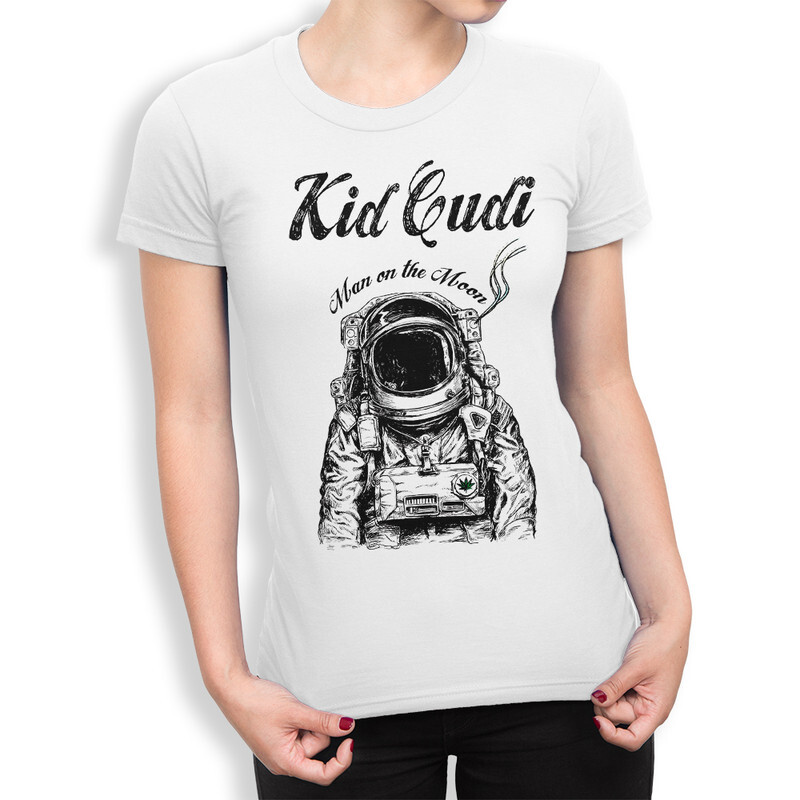 

Футболка женская Dream Shirts Kid Cudi - Man on the moon 9899019111 белая M, Kid Cudi - Man on the moon 9899019111