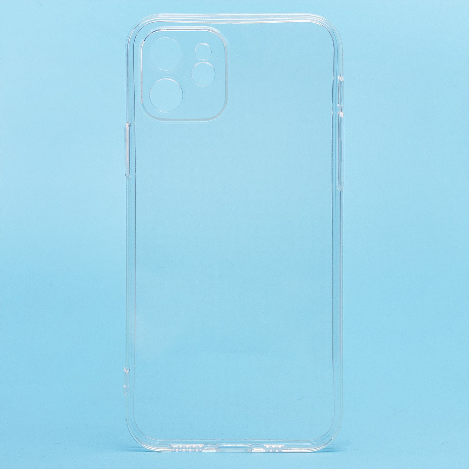 

Чехол iPhone 12 силиконовый ультратонкий <прозрачный>