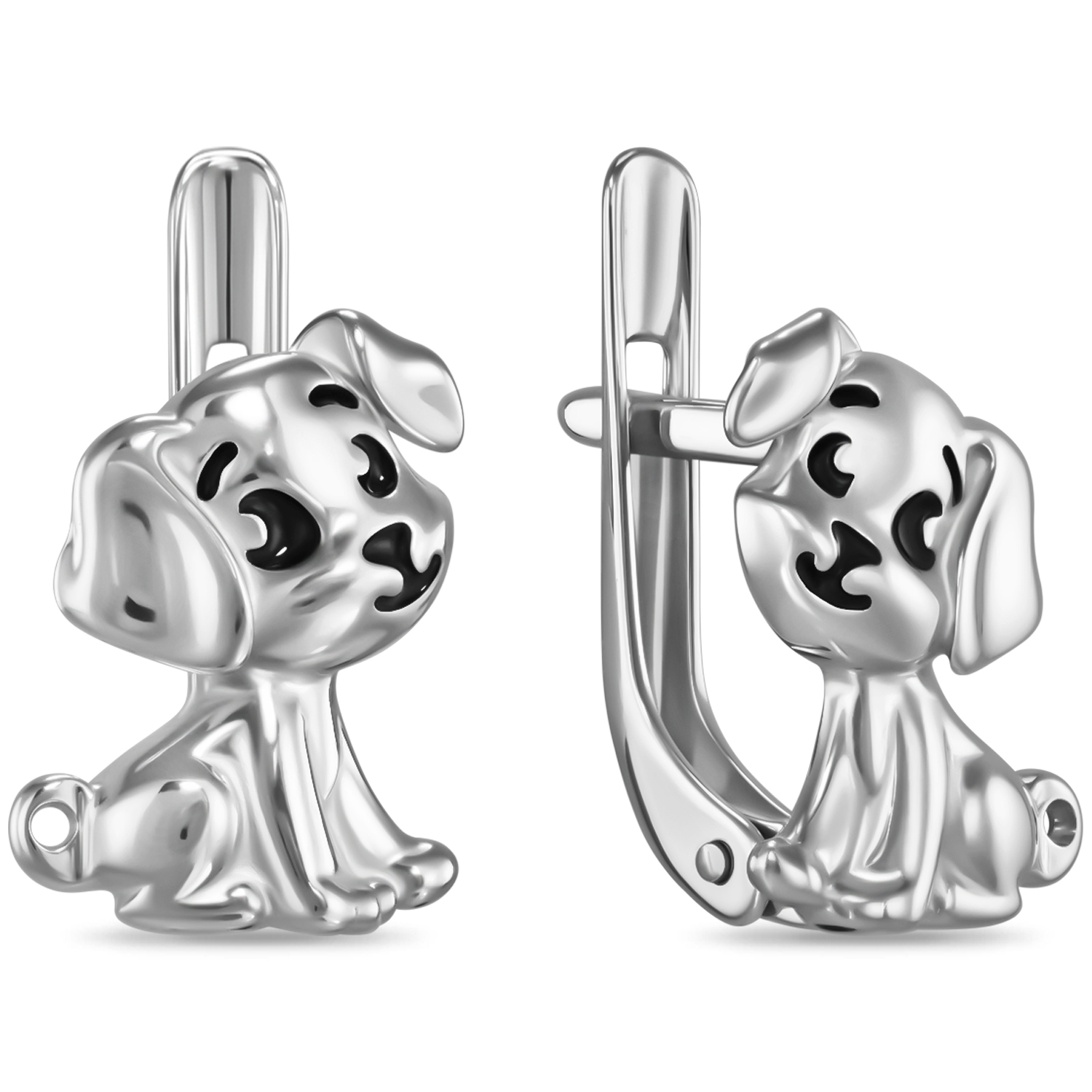 

Серьги из серебра MIUZ Diamonds (Московский ювелирный завод) E2050-0201673-00875, эмаль, E2050-0201673-00875