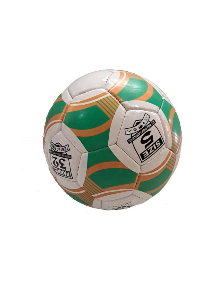 Трёхцветный футбольный мяч 32 панели Ripoma 00117365 размер 5
