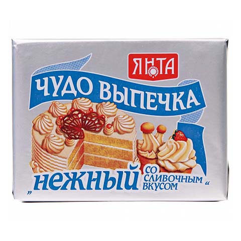 фото Маргарин янта чудо-выпечка нежный со сливочным вкусом 75% 250 г