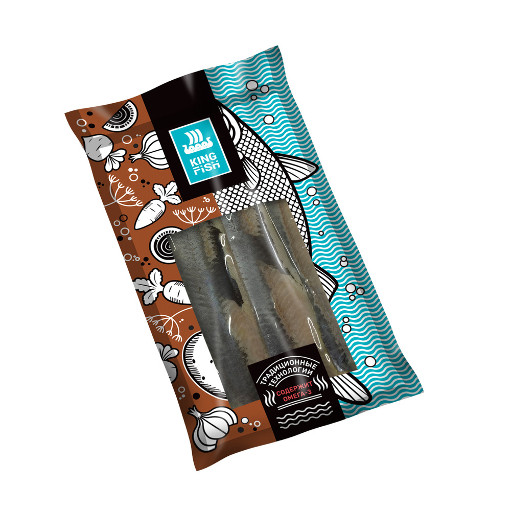 

Сельдь Филе с/с б/ш в/у King Fish 250гр