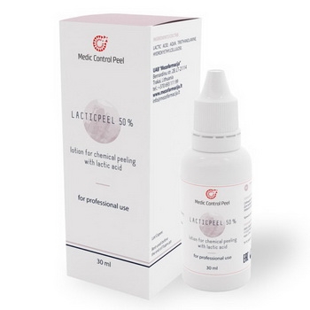Лосьон-Гель Medic Control Peel Lacticpeel 50 %, 30 мл гель нейтрализатор кислотного пилинга