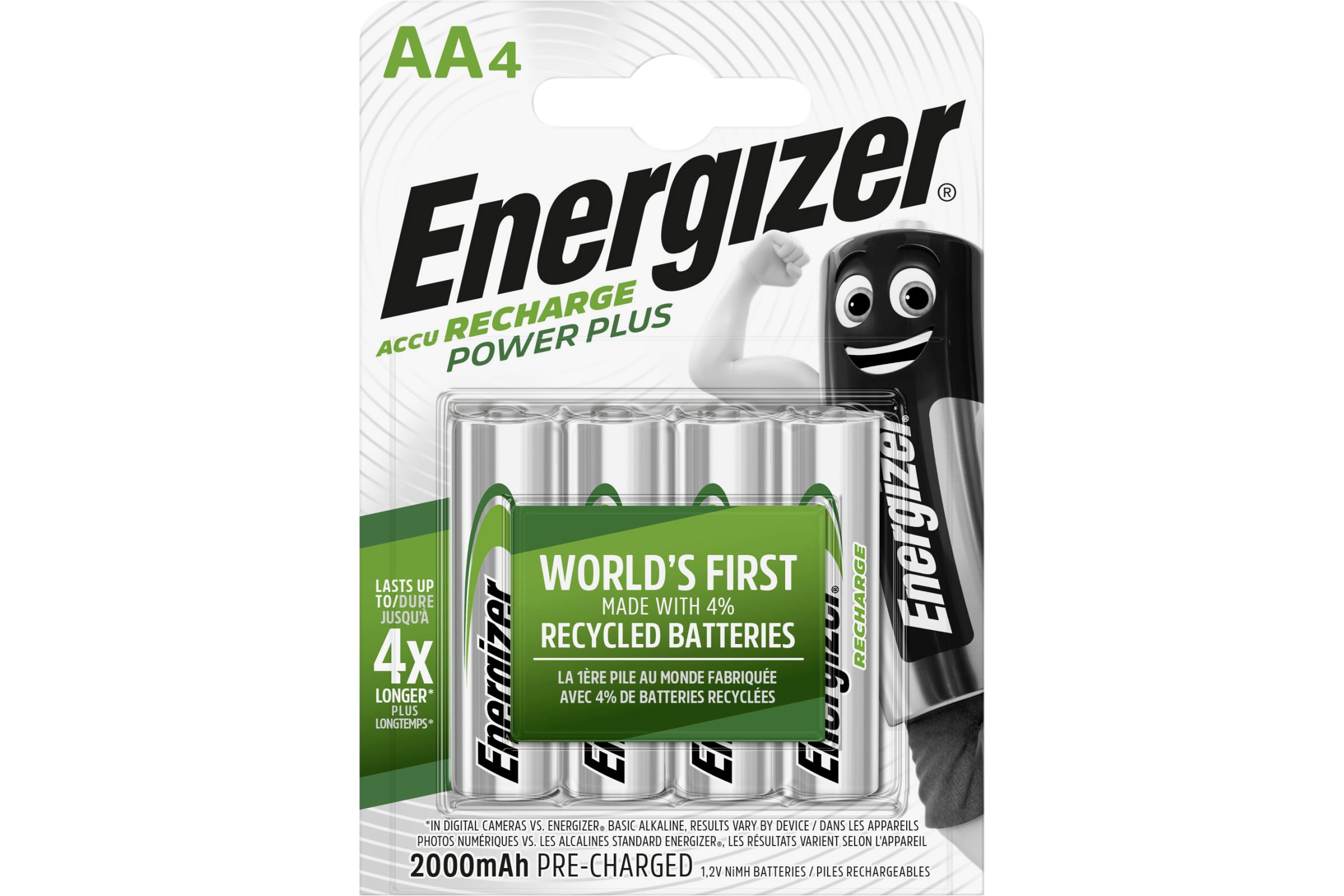 Батарейки Energizer Extreme NH15/AA 2300, 4 шт/бл