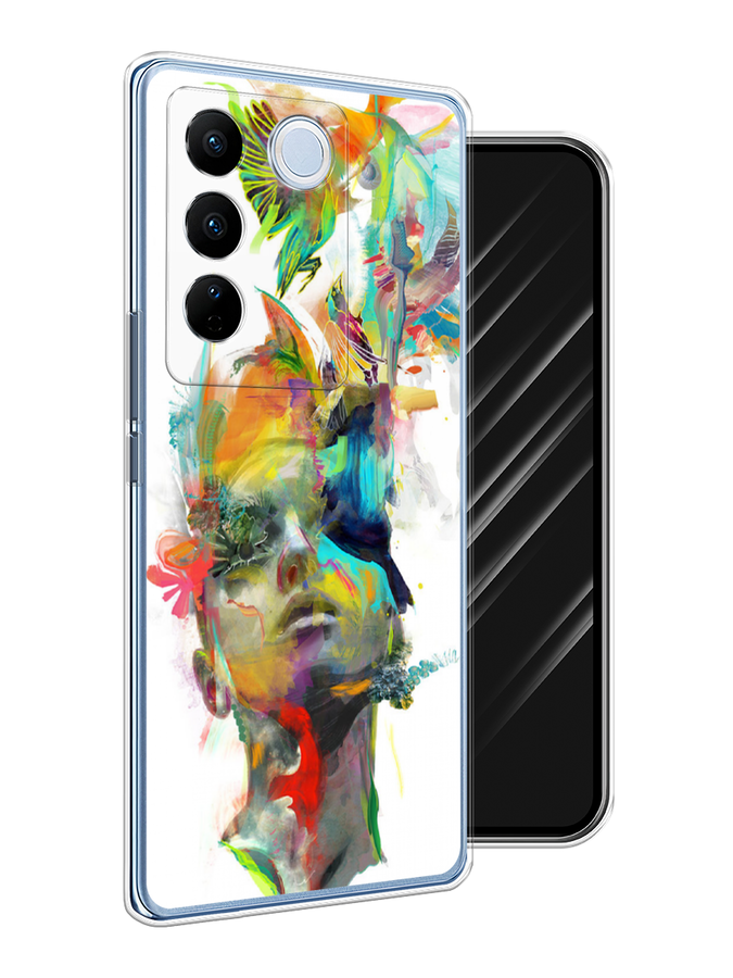 

Чехол Awog на Vivo V27/V27 Pro "Теория мечты", Зеленый, 268450-10