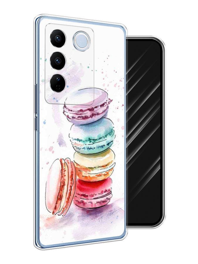 

Чехол Awog на Vivo V27/V27 Pro "Пирамидка макарони 2", Желтый, 268450-10