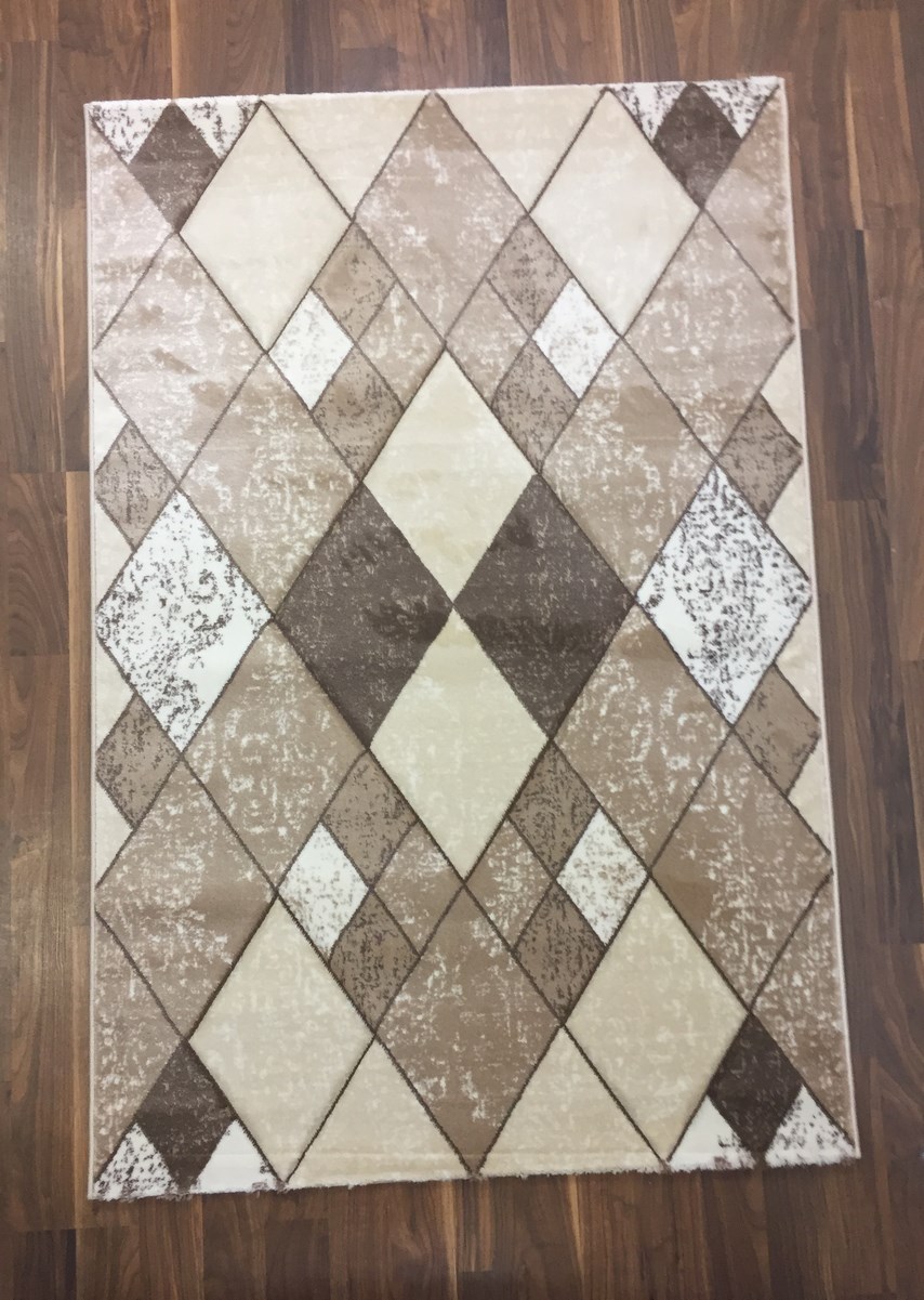 

Ковер Sofia Rugs ZEUGMA 4124A прямой крем/т.бежевый 80x300