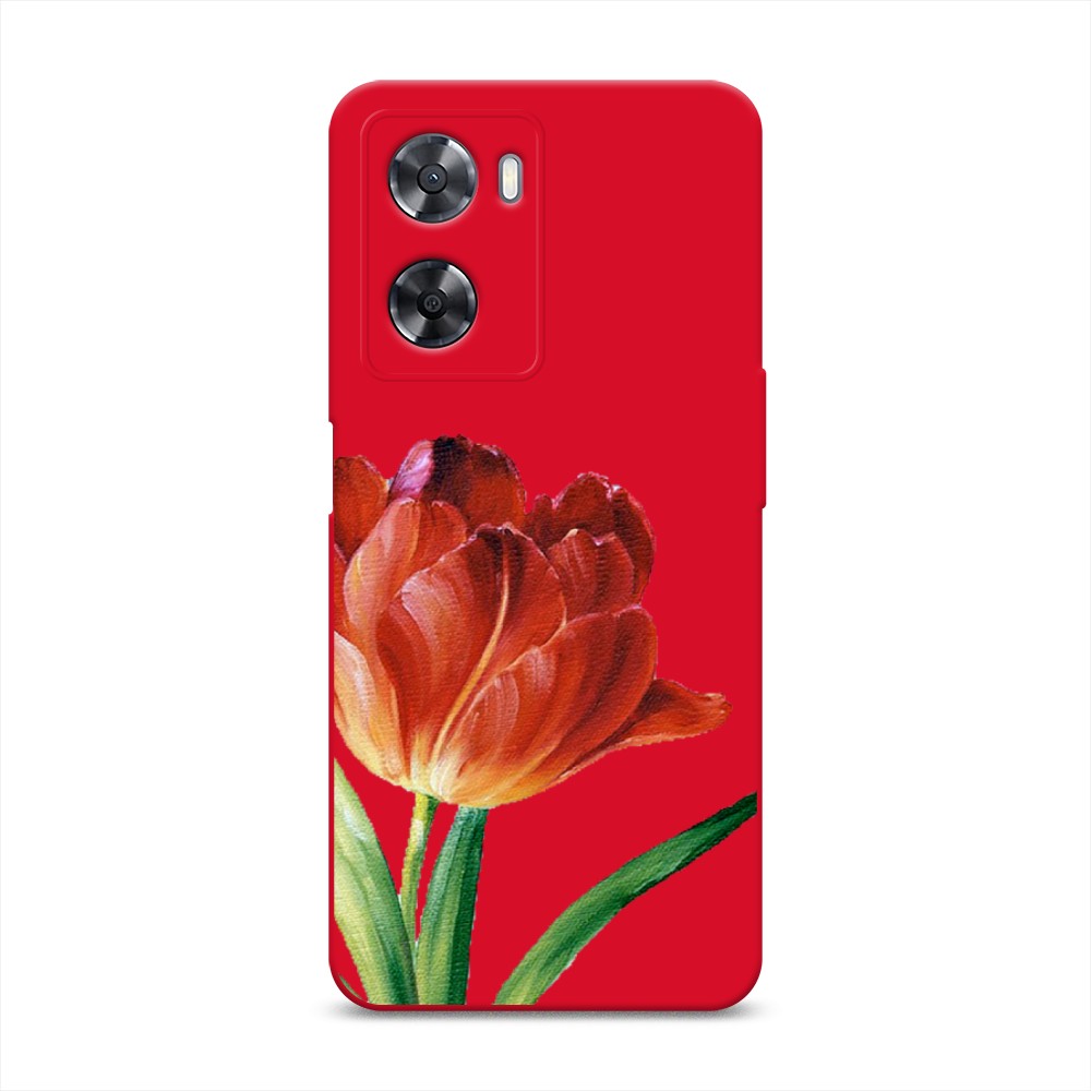 

Чехол Awog на Oppo A77s 4G "Красный тюльпан", Оранжевый;зеленый, 2511953-1