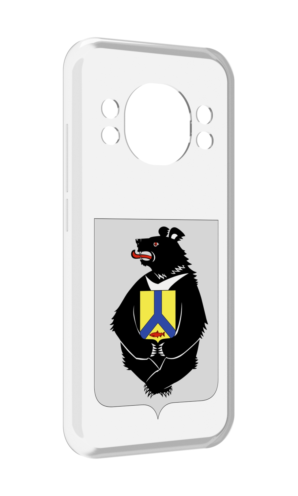 

Чехол MyPads герб-хабаровскии-краи для Doogee S98 / S98 Pro, Прозрачный, Tocco