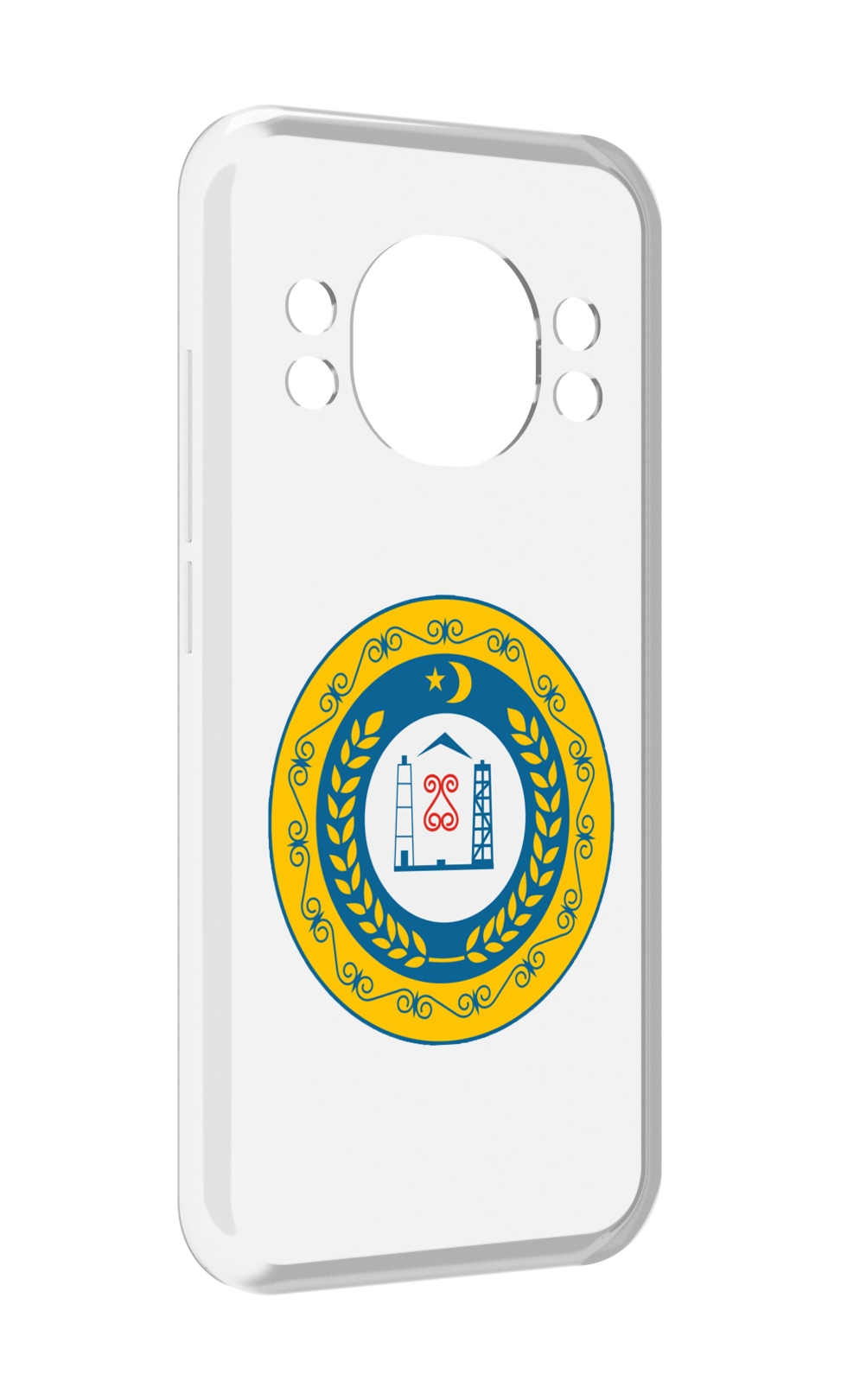 

Чехол MyPads герб-чечня для Doogee S98 / S98 Pro, Прозрачный, Tocco