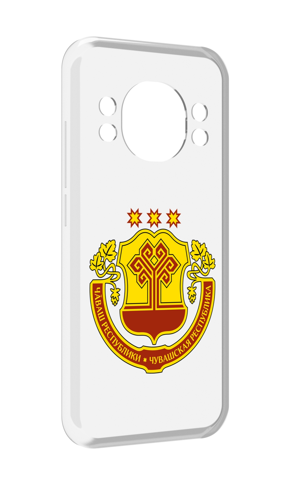 

Чехол MyPads герб-чувашии-чебоксары для Doogee S98 / S98 Pro, Прозрачный, Tocco