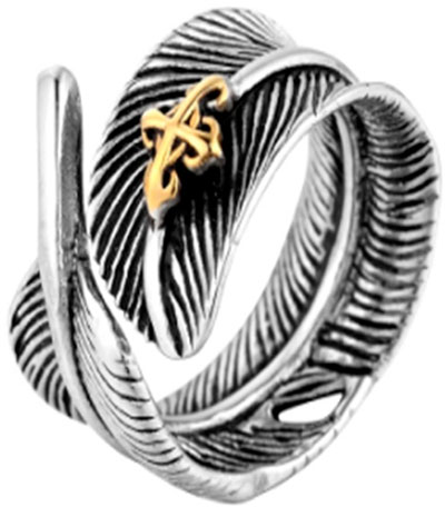 

Кольцо разъемное из стали р. 19 DG Jewelry GSR0116, эмаль, GSR0116