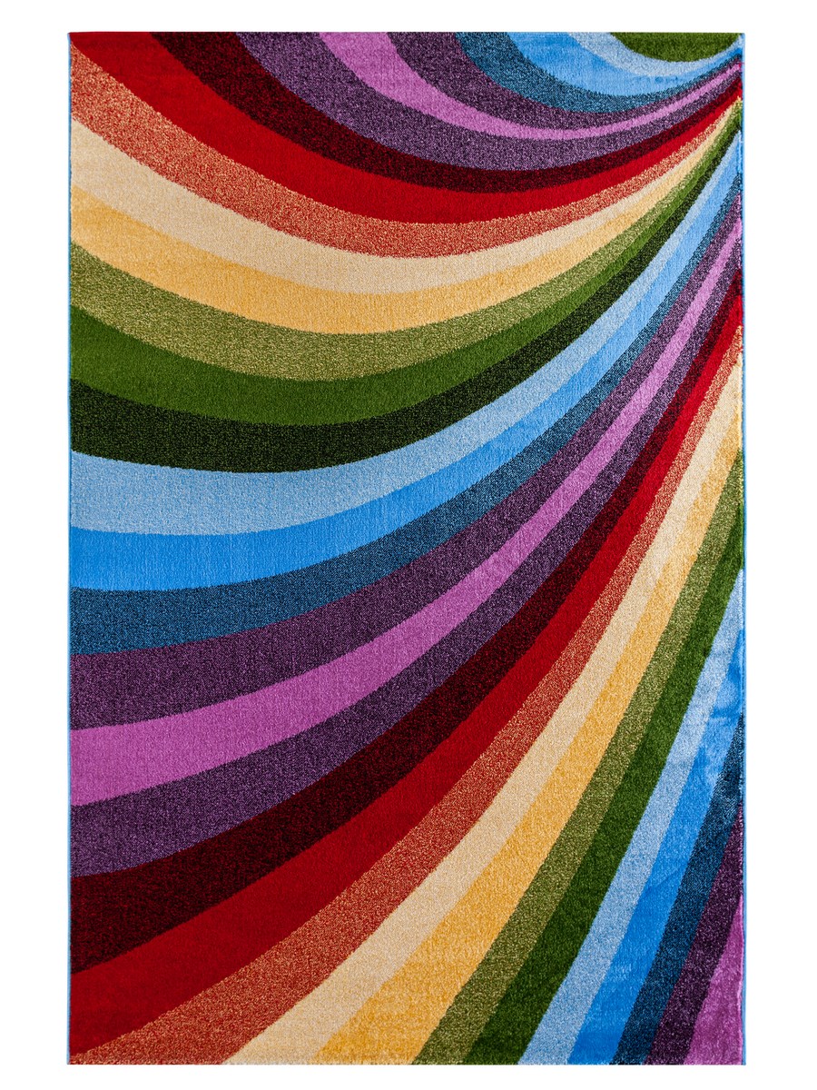 фото Ковер sofia rugs rainbow 4142b прямой красный 200x300