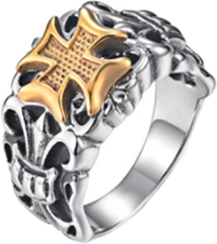 

Кольцо из стали р. , DG Jewelry GSR0095, эмаль, GSR0095