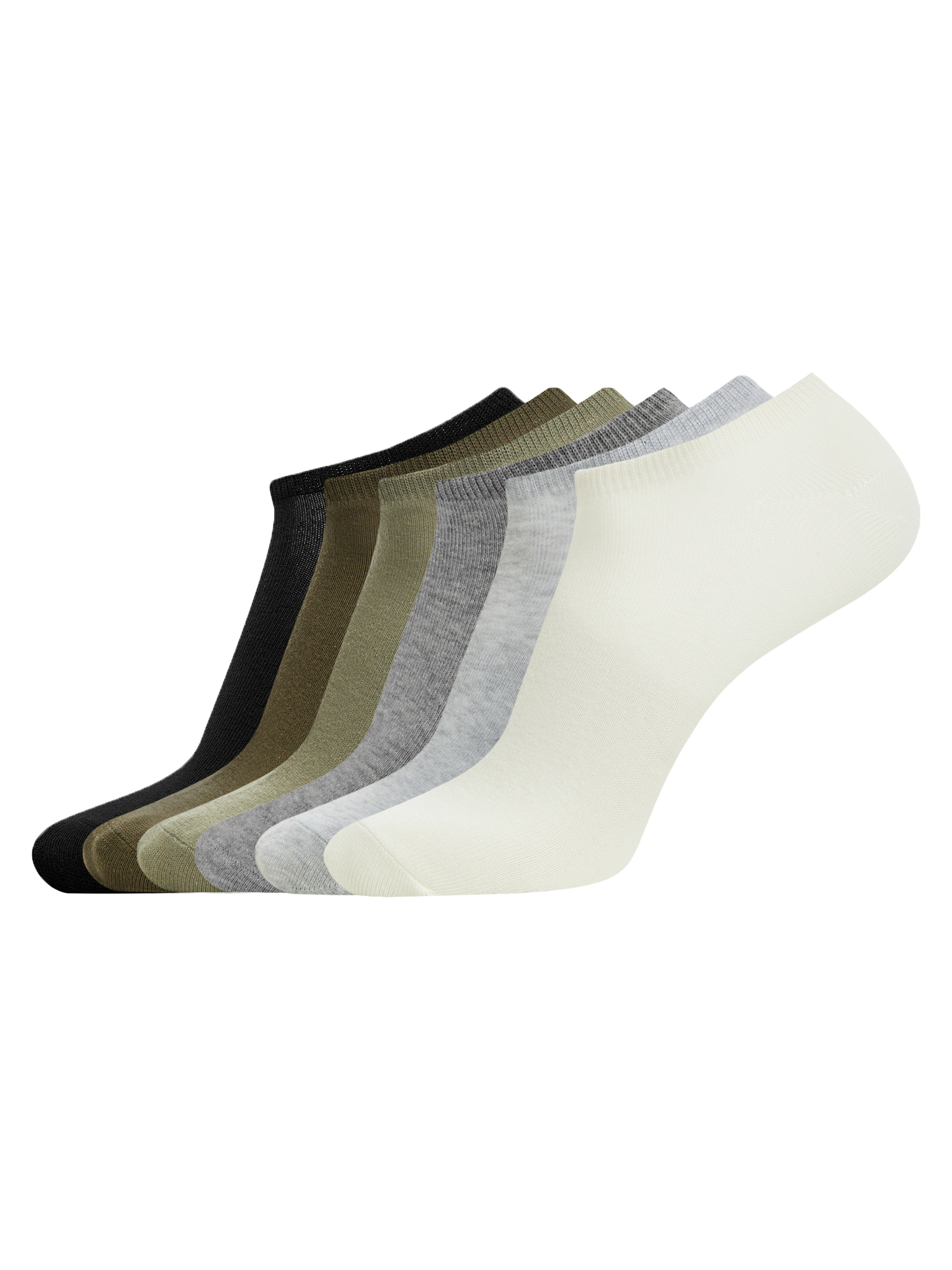 Комплект носков мужских oodji 7B261000T6 разноцветных 44-47 6 пар