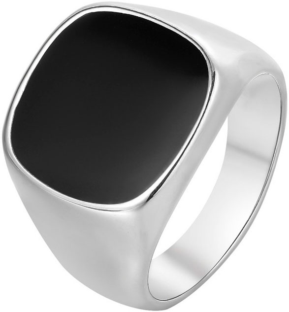 

Кольцо из стали р. , DG Jewelry DGR001-S, эмаль, DGR001-S