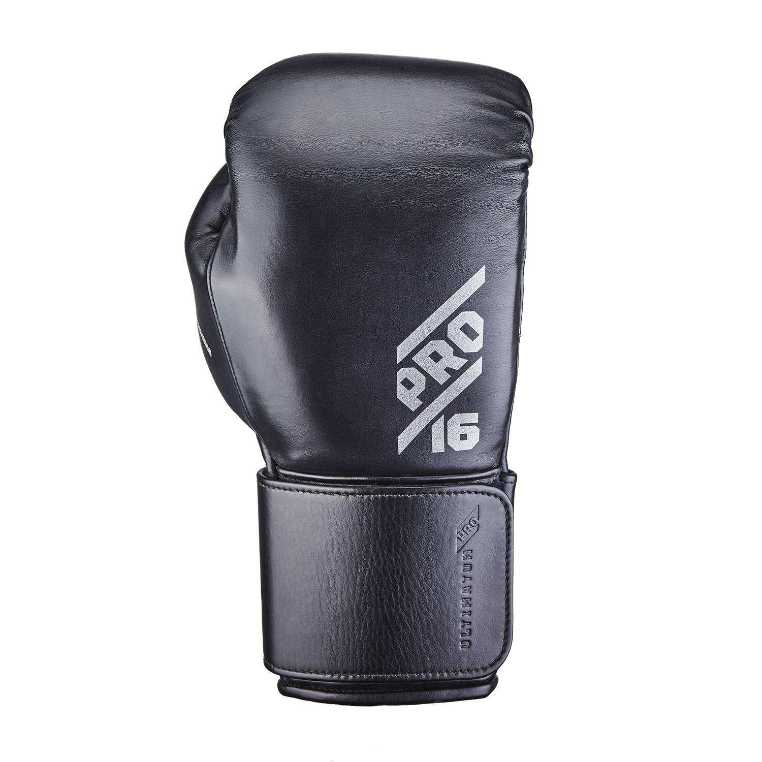 фото Универсальные тренировочные перчатки ultimatum boxing pro blk 12 oz