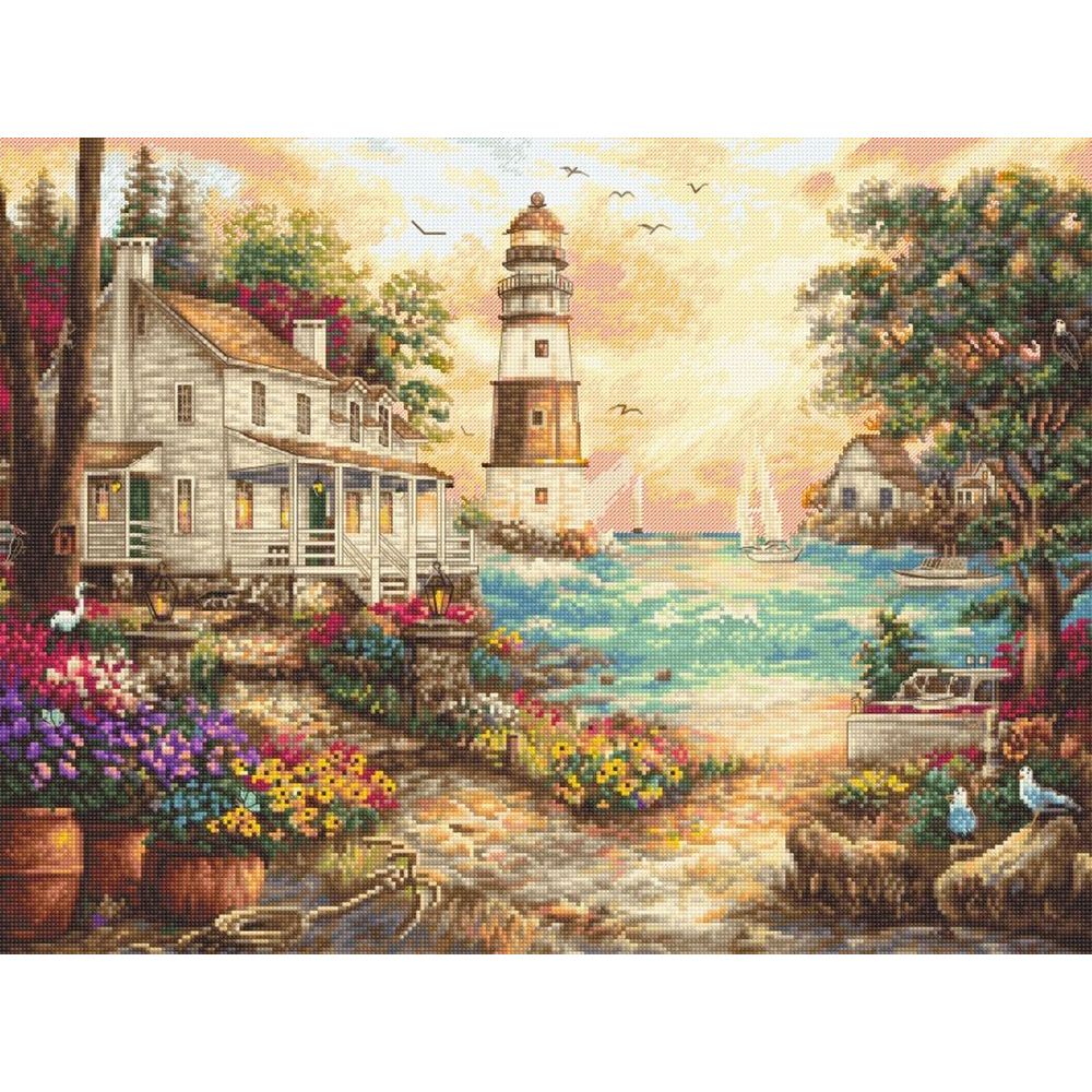 

Набор для вышивания Letistitch Cottage by the sea