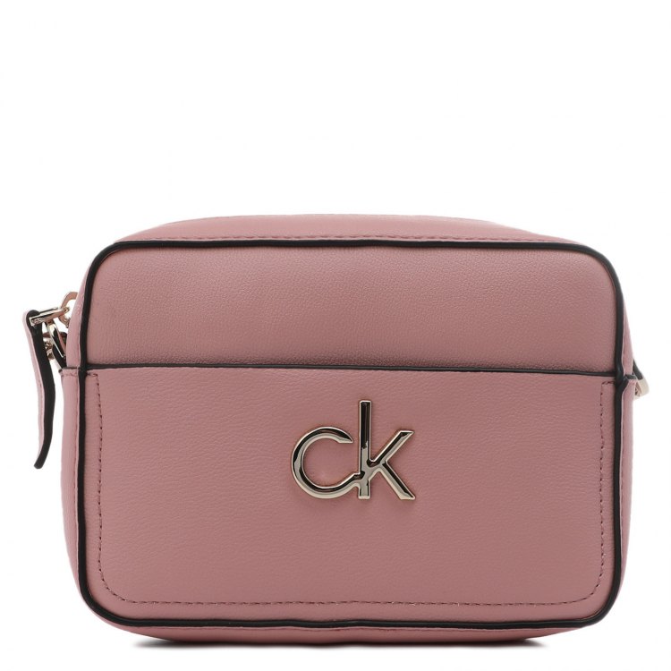 фото Сумка кросс-боди женская calvin klein k60k606677 светло-розовая