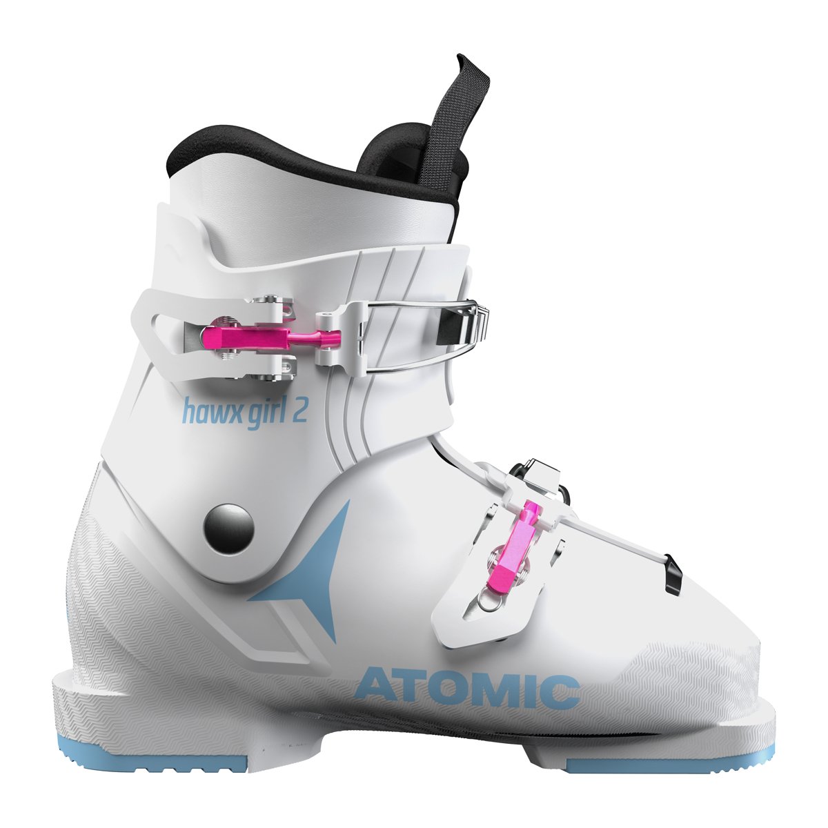 фото Горнолыжные ботинки atomic hawx girl 2 2021 white/denim blue, 19-19,5 см