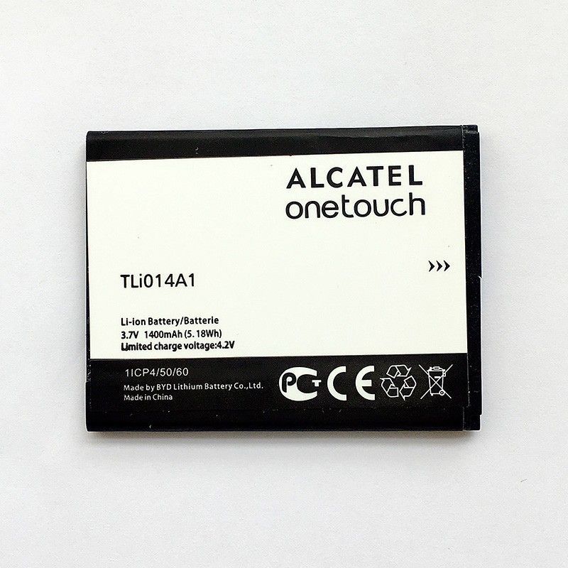 

Аккумулятор TLi014A1/TLi013BB Alcatel OT-4010D 4013D 4027D 4030D 4035D 5020D мАч 1400