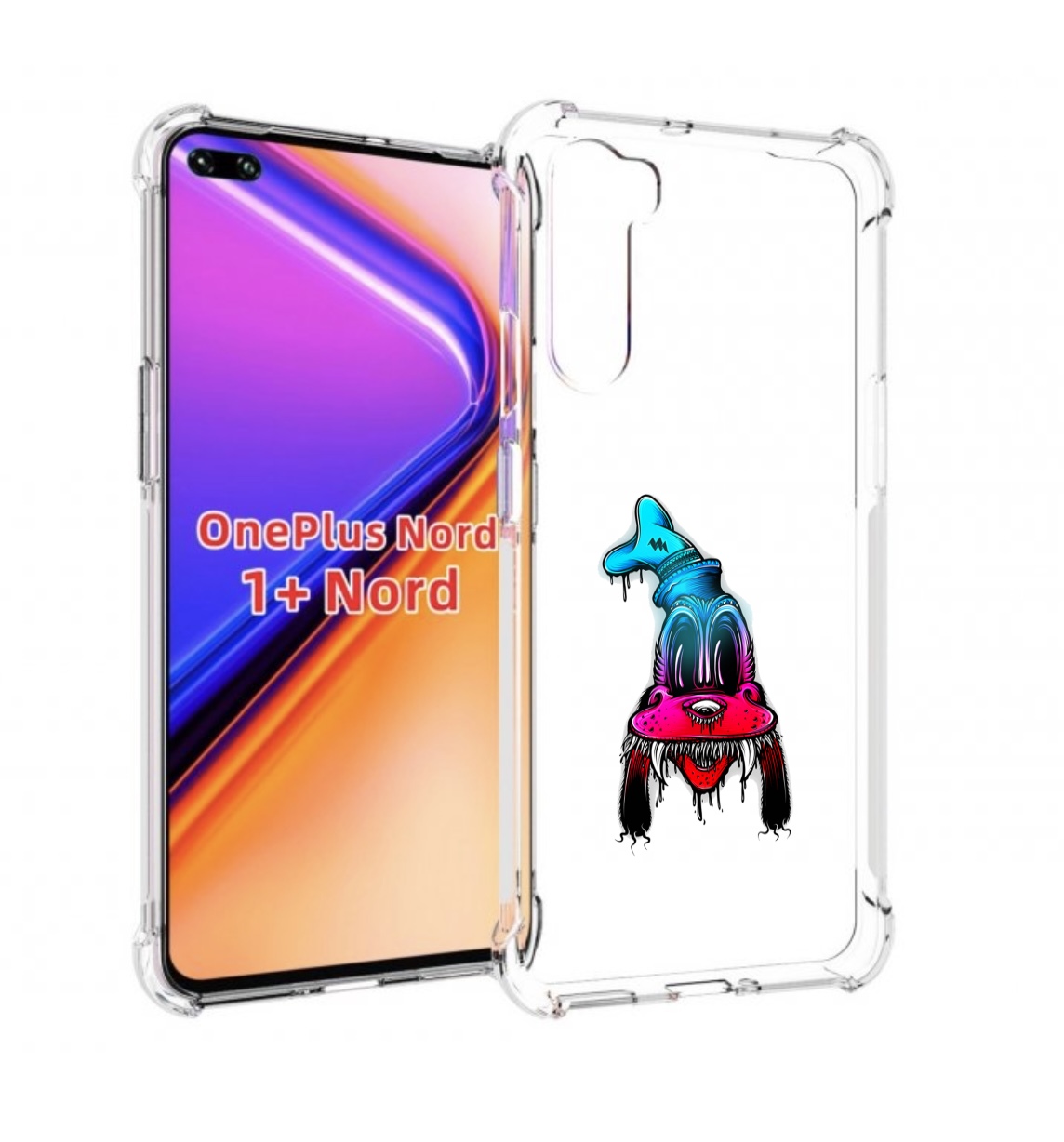 

Чехол MyPads Гуффи для OnePlus Nord / 1+ Nord (1ая версия), Прозрачный, Tocco