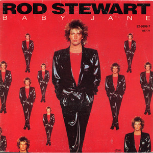 ROD STEWART - BABY JANE 24 KT GOLD SINGLE