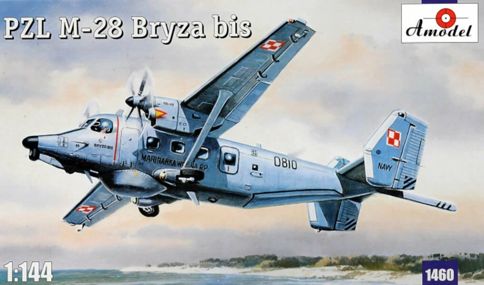 

Сборная модель самолета Pzl M-28 Bryza bis 1 144 Amodel 1460