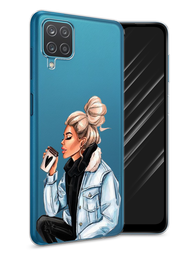 

Чехол Awog на Samsung Galaxy A12 / Самсунг A12 "Cute girl", Разноцветный, 2101650-7