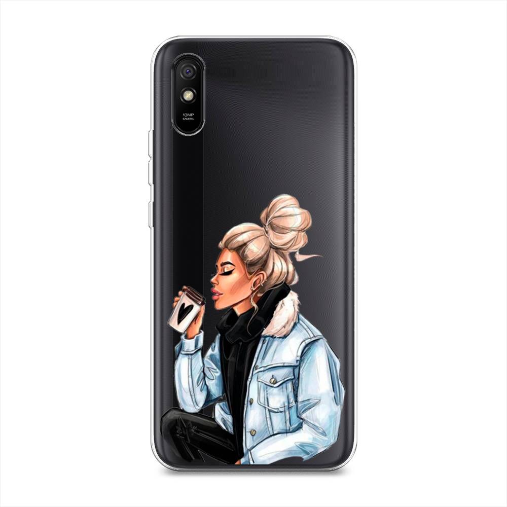 

Чехол Awog на Xiaomi Redmi 9A "Cute girl", Разноцветный, 38950-7