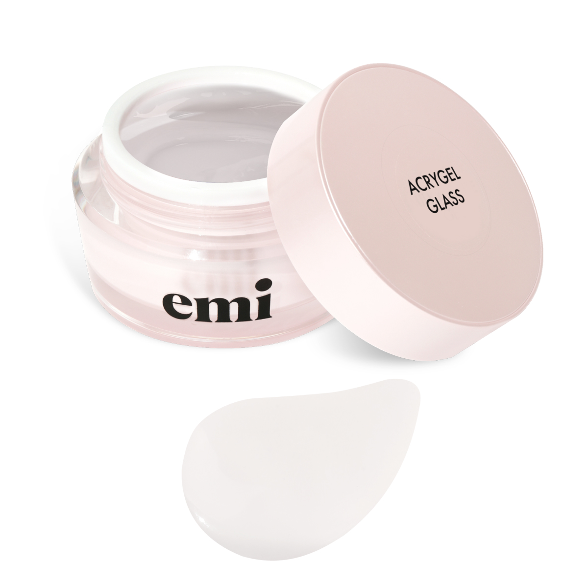 E.Mi, Акригель Glass, 50 г la rosa тени glass effect