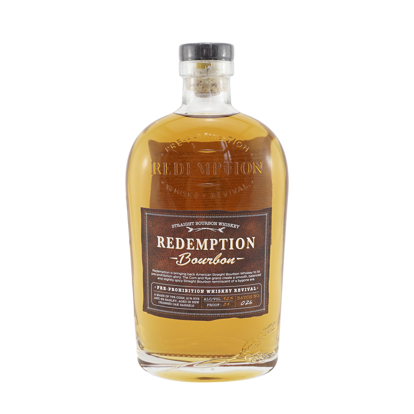 фото Виски redemption bourbon 42% 0,75 л