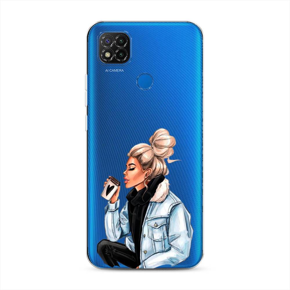 

Чехол Awog на Xiaomi Redmi 9C "Cute girl", Разноцветный, 39050-7