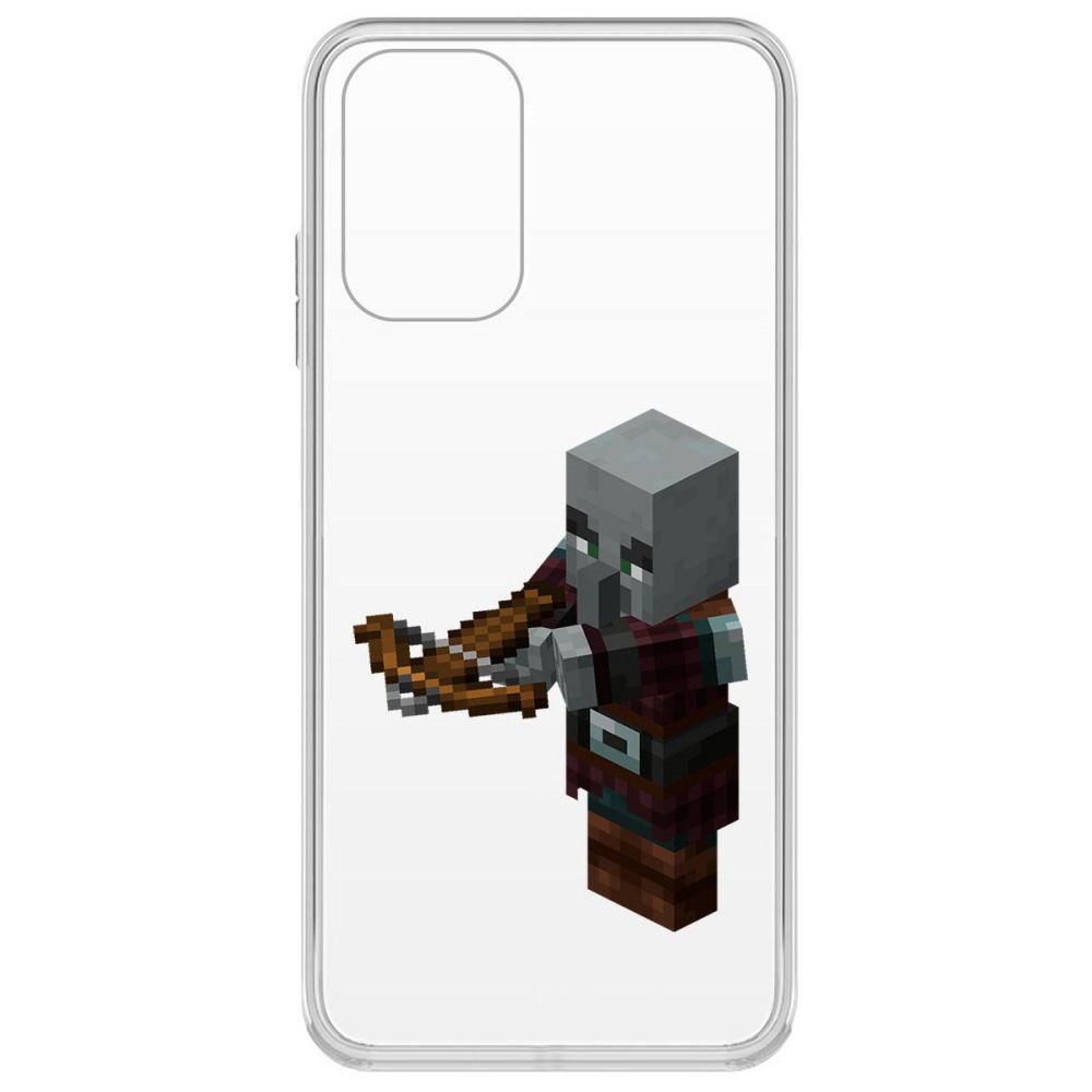 

Чехол Minecraft-Разбойник для Poco M5s, Прозрачный