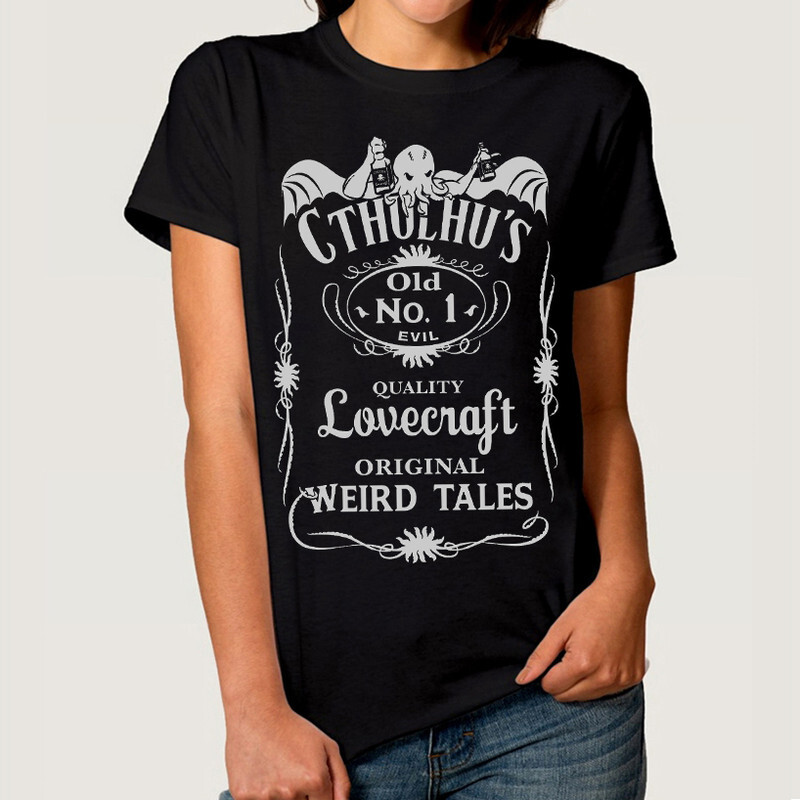 

Футболка женская Dream Shirts Ктулху 9899033111 черная XS, Ктулху 9899033111