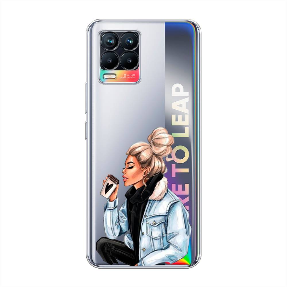 

Чехол Awog на Realme 8 "Cute girl", Разноцветный, 255450-7