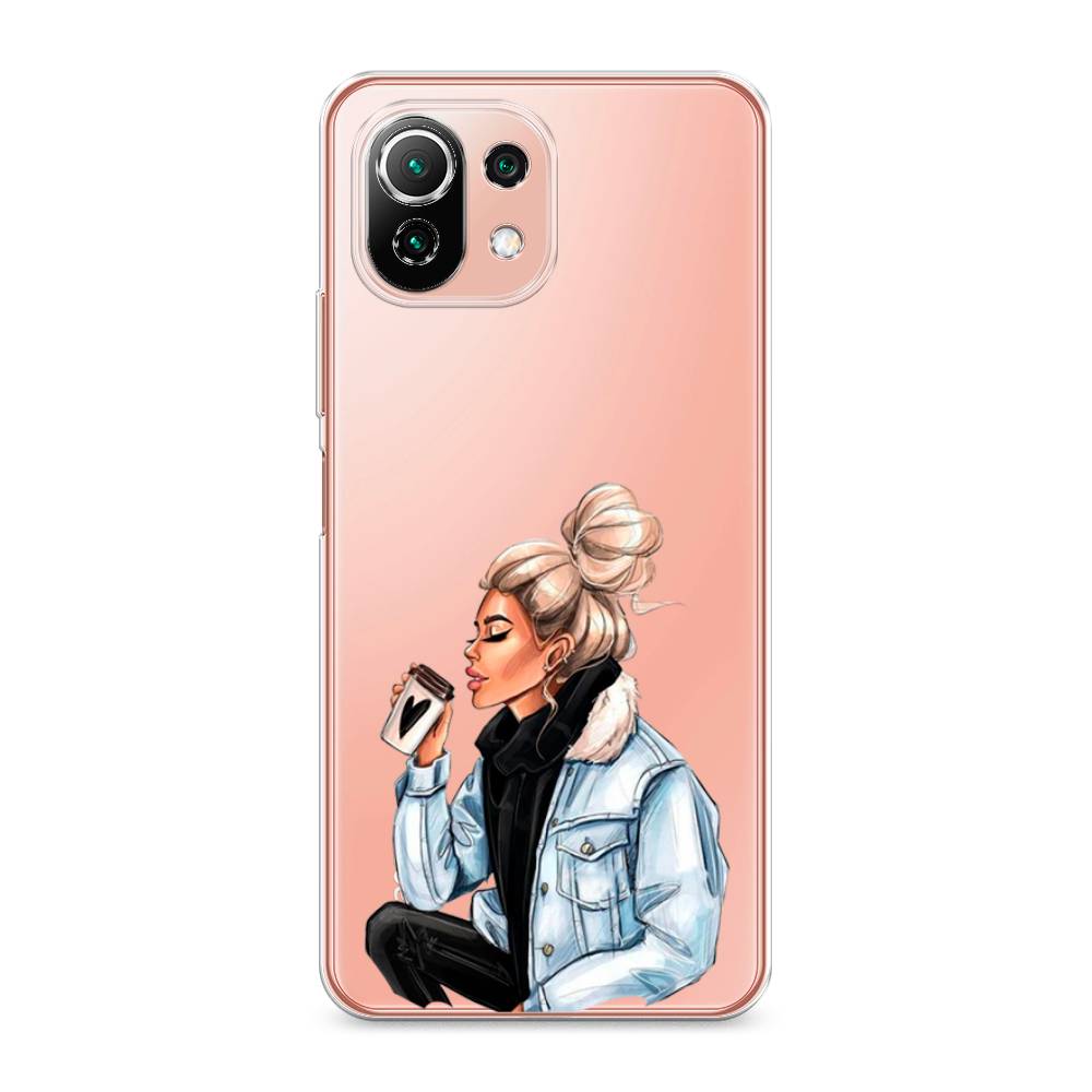 

Чехол Awog на Xiaomi Mi 11 Lite "Cute girl", Разноцветный, 310250-7