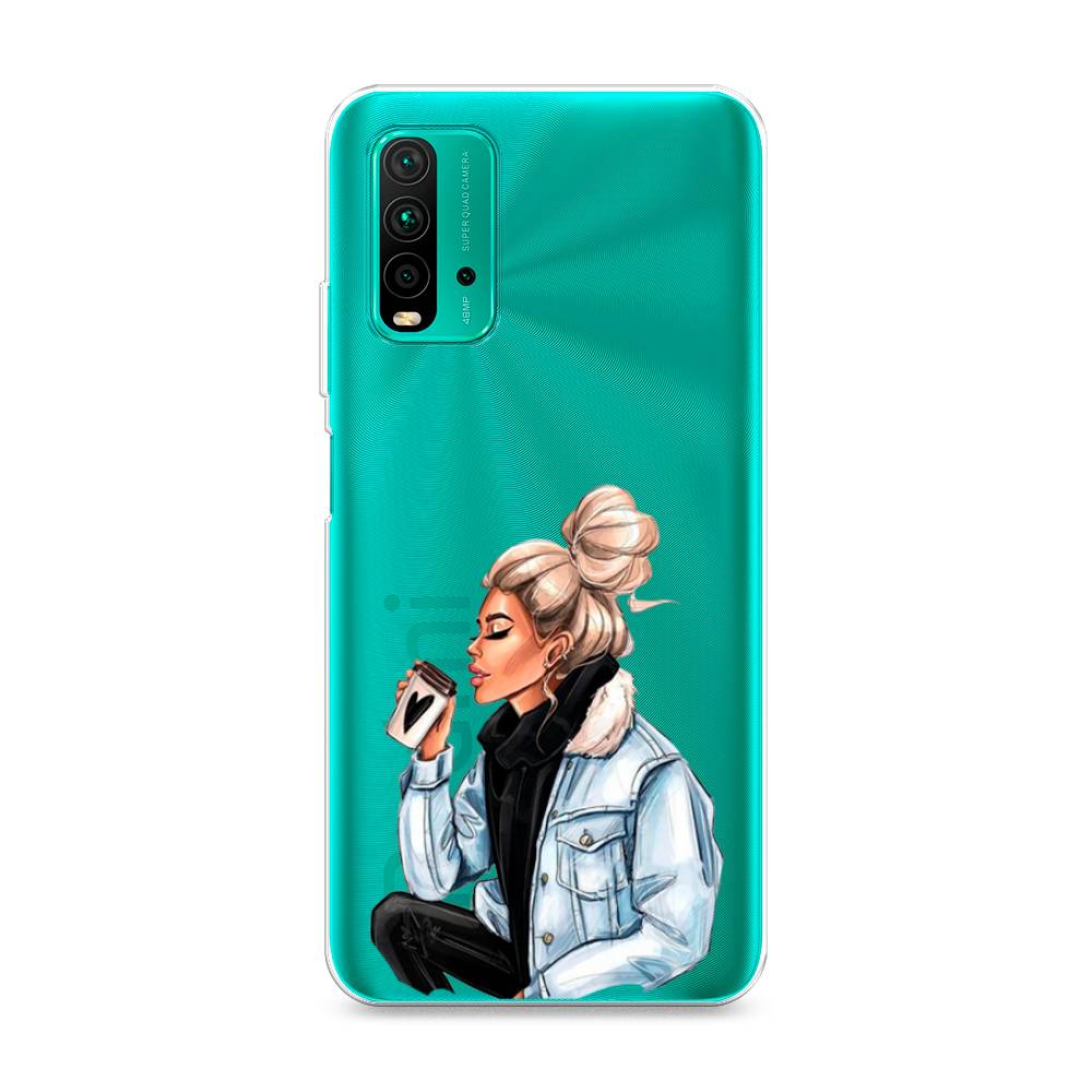 

Чехол Awog на Xiaomi Redmi 9T "Cute girl", Разноцветный, 39850-7