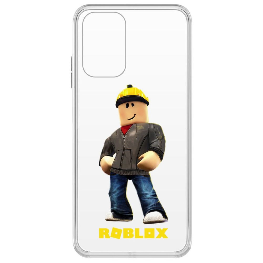 

Чехол Roblox-Строитель для Poco M5s, Прозрачный