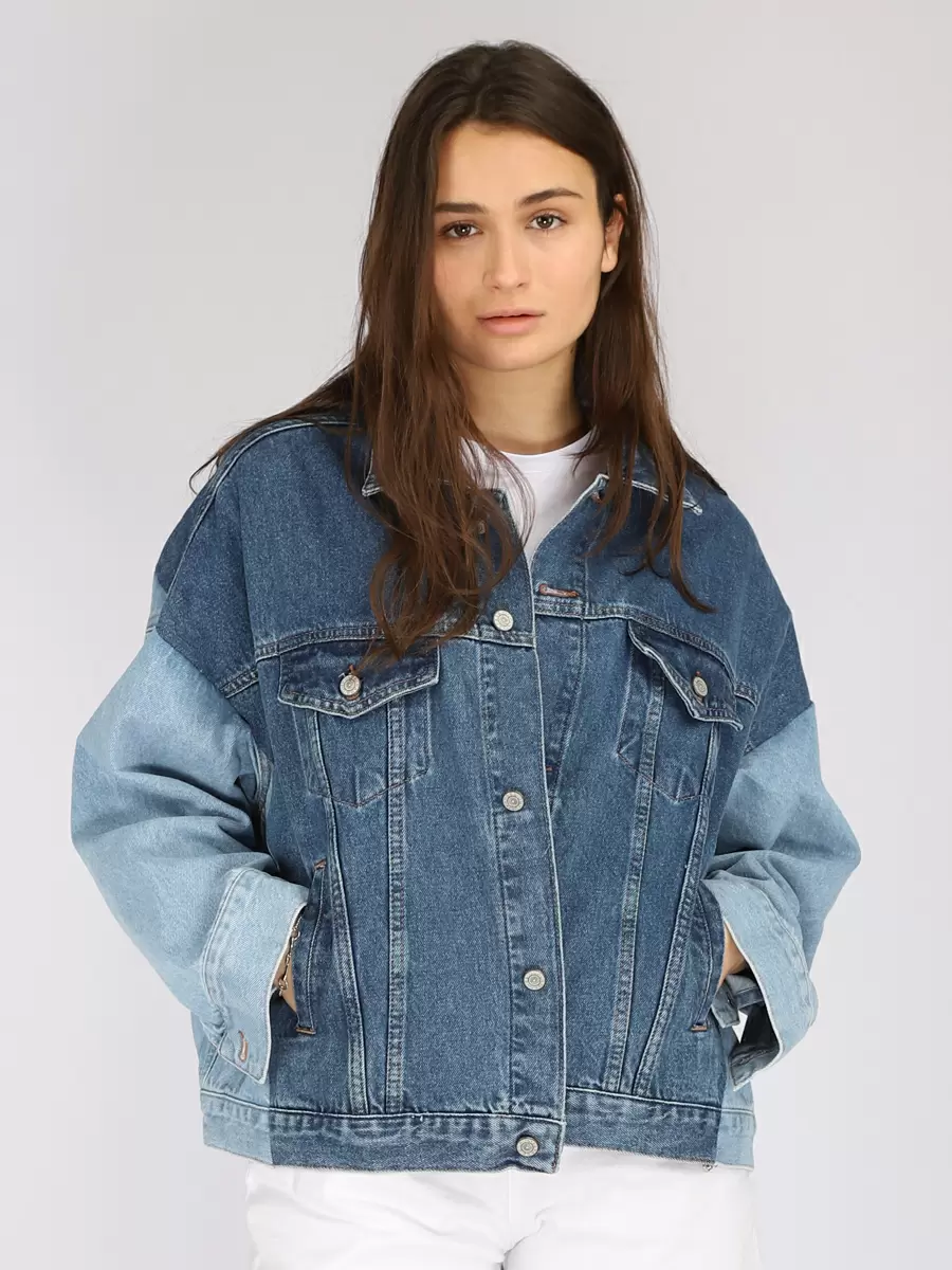 

Джинсовая куртка женская A passion play RT000000475 синяя XS, RT000000475