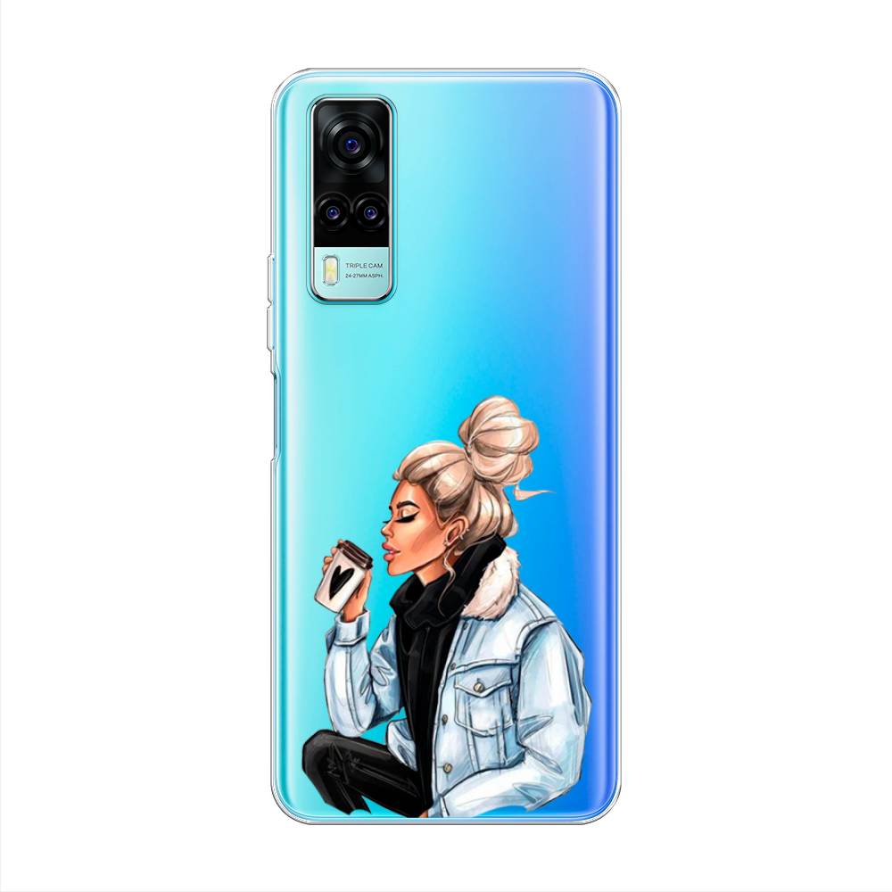 

Чехол Awog на Vivo Y31 "Cute girl", Разноцветный, 263750-7