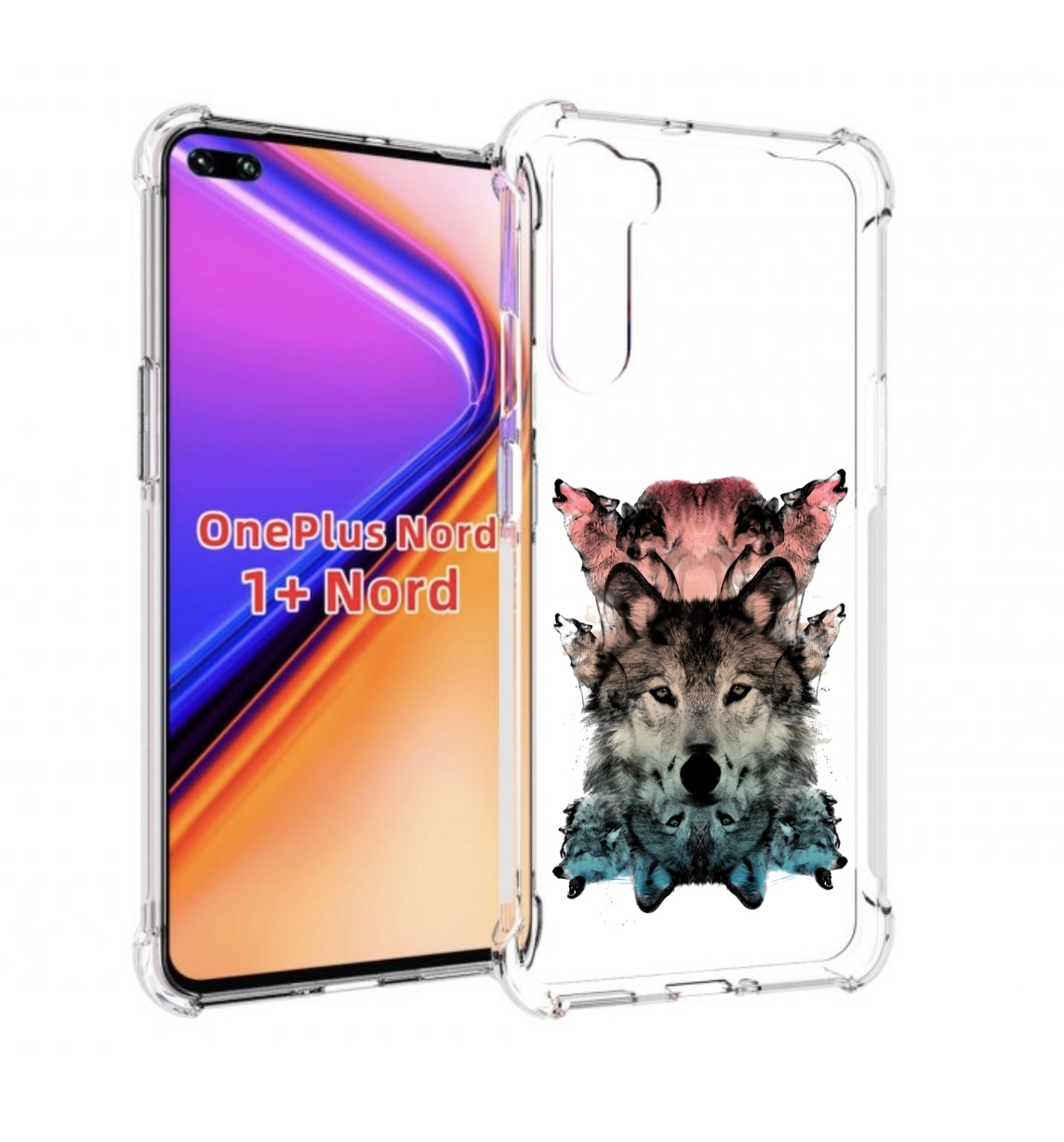 

Чехол MyPads стая для OnePlus Nord / 1+ Nord (1ая версия), Прозрачный, Tocco