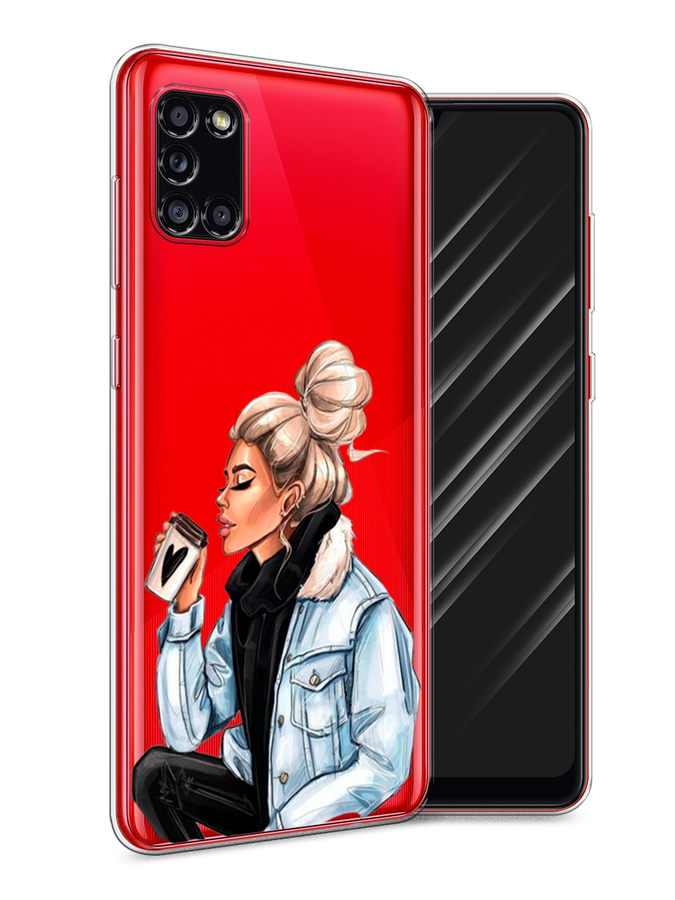 

Чехол Awog на Samsung Galaxy A31 / Самсунг A31 "Cute girl", Разноцветный, 2100350-7
