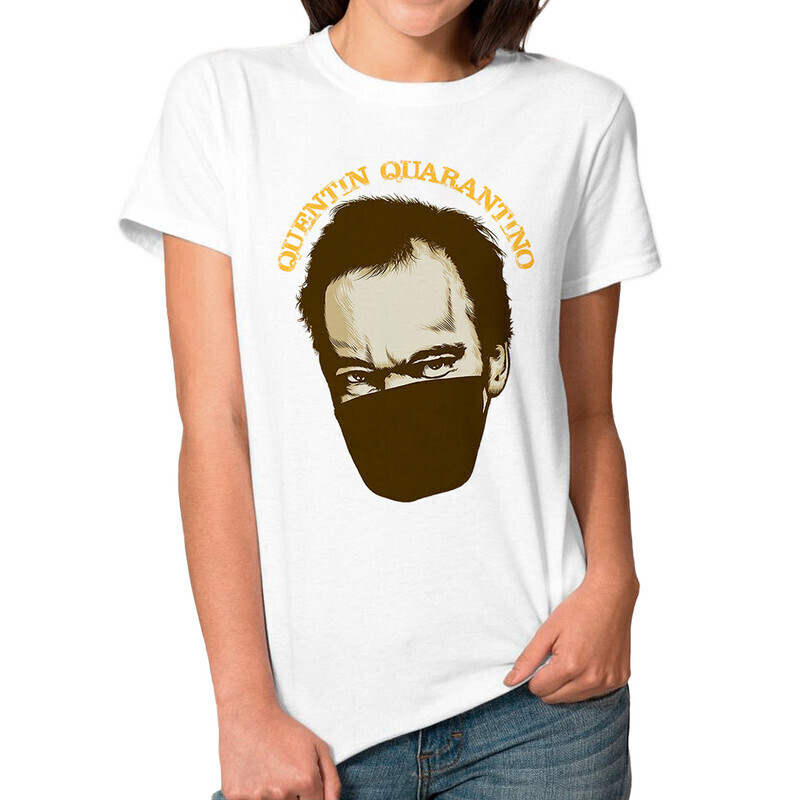 

Футболка женская Dream Shirts Квентин Тарантино 10002281 белая M, Квентин Тарантино 10002281