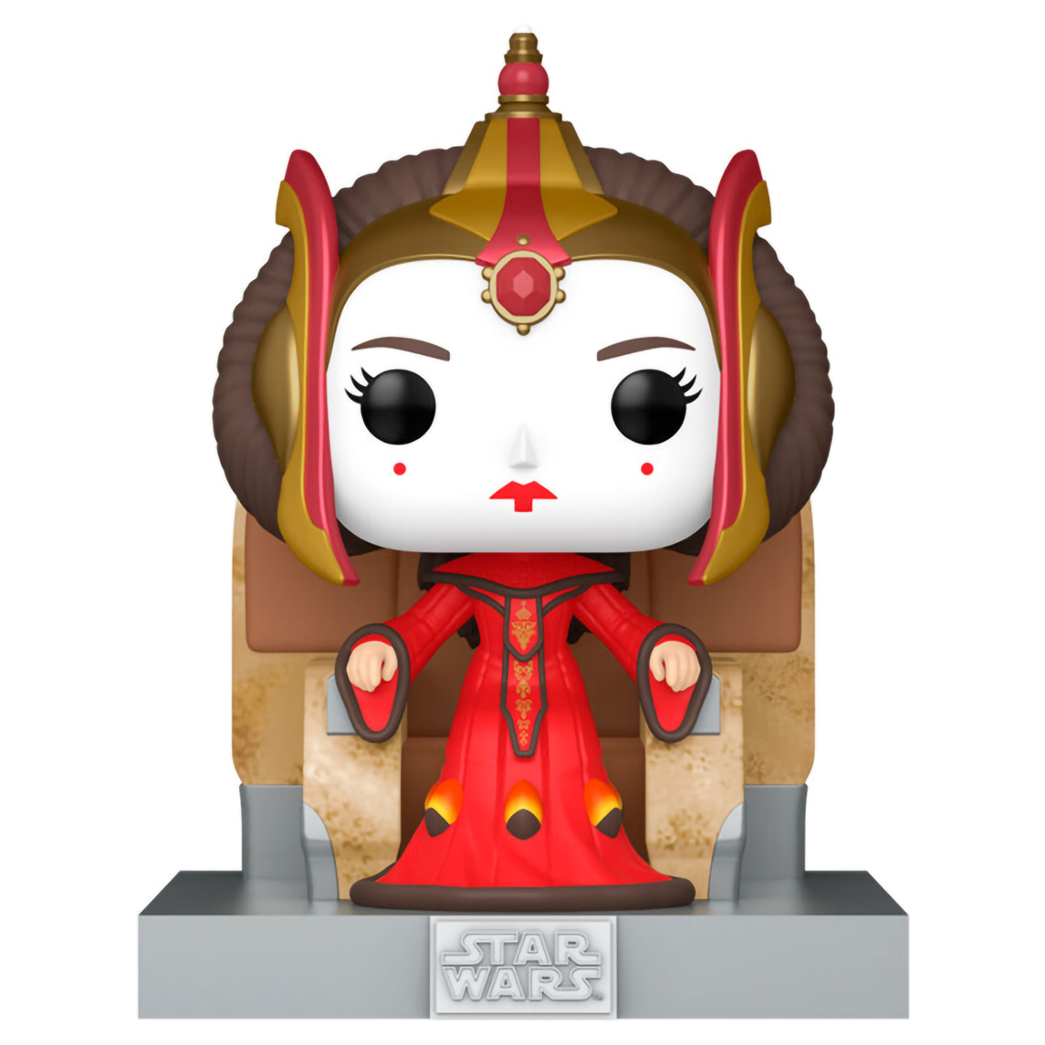 

Фигурка Funko POP! Deluxe Bobble Star Wars Ep 1 TPM 25th Queen Amidala on Throne (705)