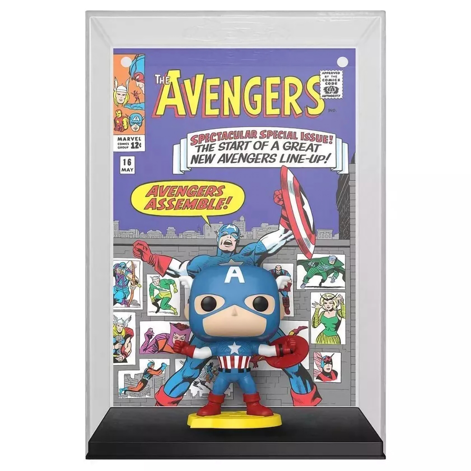 

Фигурка Funko POP! Comic Covers Marvel Avengers #16 Captain America (Exc) (30) 74134