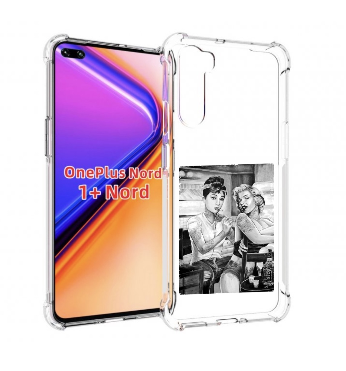 

Чехол MyPads тату мастер для OnePlus Nord / 1+ Nord (1ая версия), Прозрачный, Tocco