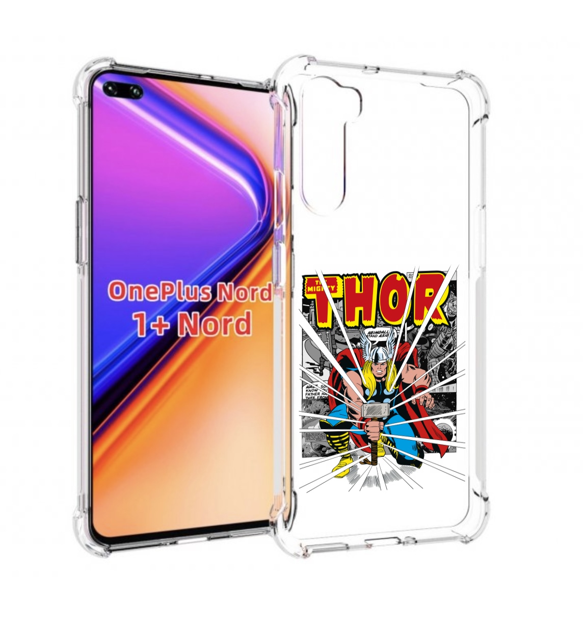 

Чехол MyPads тор рисунок для OnePlus Nord / 1+ Nord (1ая версия), Прозрачный, Tocco