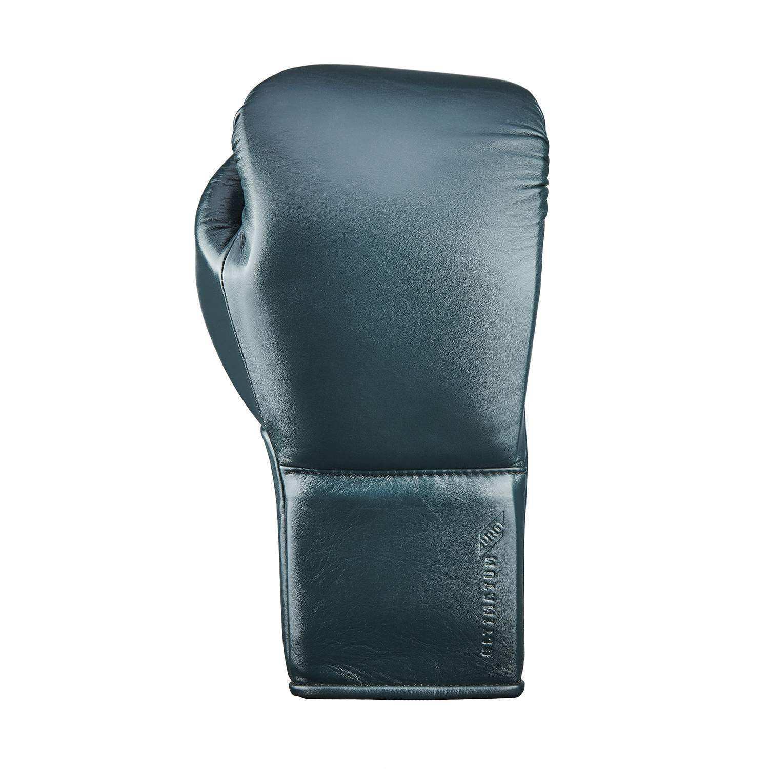 фото Универсальные тренировочные перчатки на шнуровке ultimatum boxing pro lace-up green 16 oz